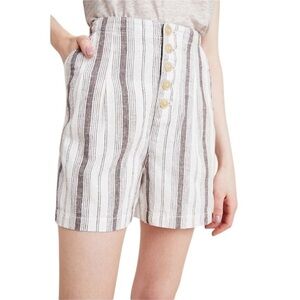 Anthropologie Striped Beachgoer Shorts